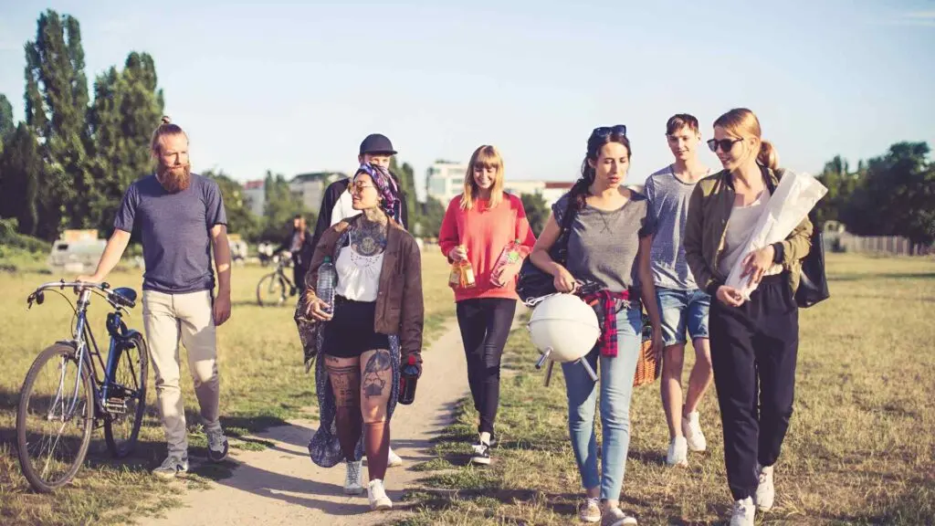 Outdoor rehab activities