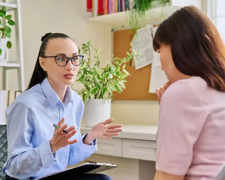 opioid-addiction-rehab-new-jersey girl with opioid addiction attending treatment in New Jersey