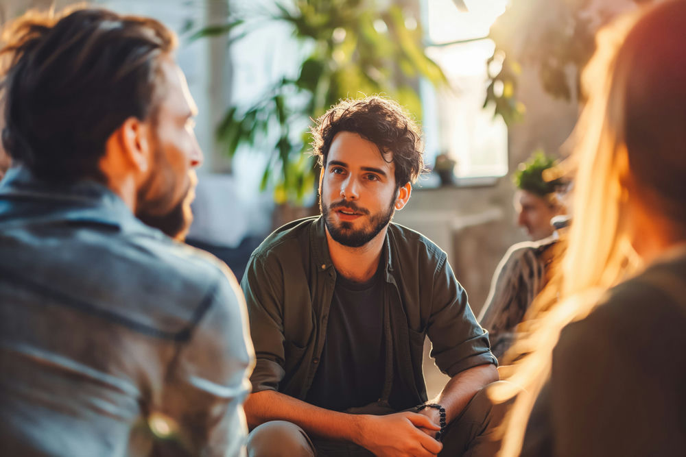 group session about drug rehab costs