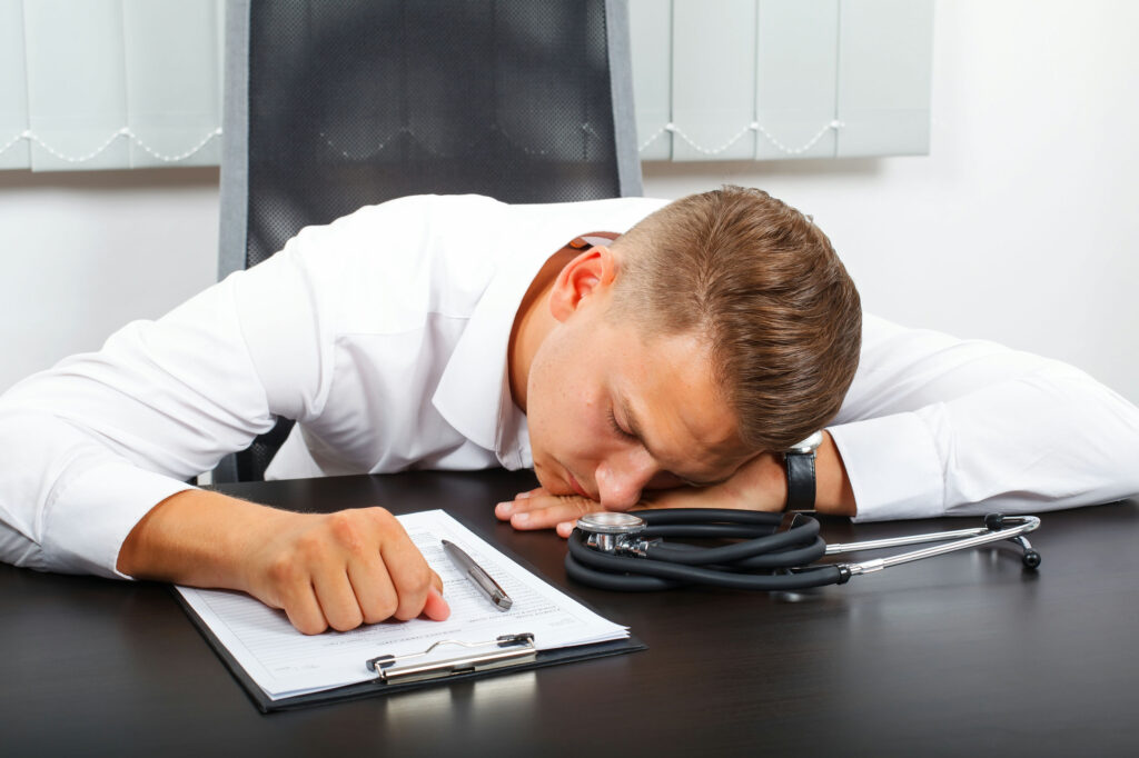 iop for work burnout